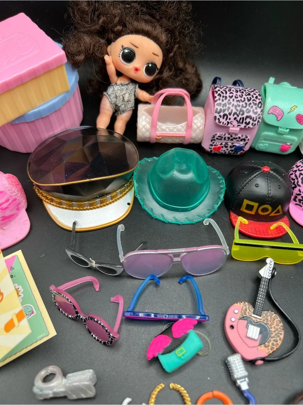 LOL Surprise Dolls Hats Glasses Shoes Accessories Lot Bundle